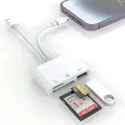 5-in-1 SD Card Reader – USB 3.0/Type-C/Lightning for iPhone, iPad & Android