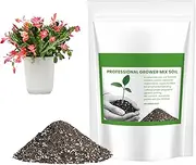 Plant Potting Soil,Natural Fertilizer Soil | Automatic Slow-Release Compost Long Lasting Drainage Garden Accessories for Outdoor Indoor Flower Vegetable