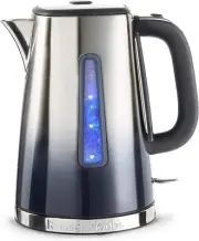 Eclipse Stainless Steel Midnight Blue Ombre 1.7L Electric Cordless Kettle Qui