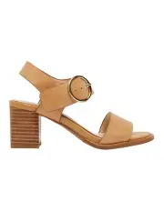 [Sandler] Bolivia Sandals in Tan Leather