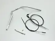 Hurricane H040-068C POLICE Type 4 Handle Set, Chrome Plated GB350 (21-2BL-NC59)