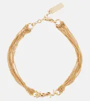 [Saint Laurent] Saint Laurent YSL bracelet M gold