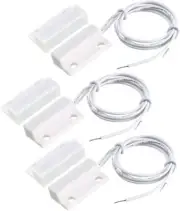uxcell 30pcs MC-38 Surface Mount Wired NC Door Sensor Alarm Magnetic Reed Switch