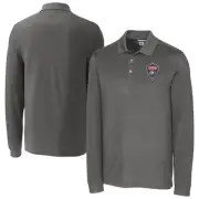 Men's-Cutter & Buck Gray Colorado Rapids Advantage Eco Tri-Blend Pique Long