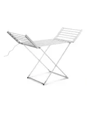 [Devanti] Electric Heated Towel Rail Rack Freestanding Clothes Dry Warmer 18 Bars