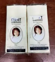 Lot of 2 Cernit Doll Collection Modeling Clay 500g 17.7 oz Bars Cream White Tone
