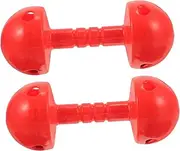 Yardwe 2pcs Interactive Dumbbells Engaging Weights for School Fun Exercise for Physical Training Compact Portable Fitness Equipment for Active