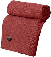 Fast Heating Blanket Machine Washable for Easy Cleaning Soft to Skin Linen Shoulder Heating Pad Cover Blanket, Claret, 150 * 80cm