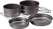 Camping Cooking Pan Pot Set Snow Peak Titanium Japan New
