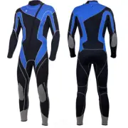 3MM Neoprene Wetsuit Kayak Jet Ski Surfing Scuba Diving Suit WaterSports Zipper