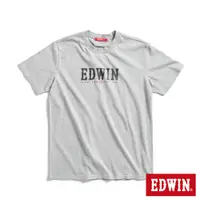 在飛比找蝦皮商城優惠-EDWIN 網路獨家 復古EDWIN經典短袖T恤(麻灰色)-