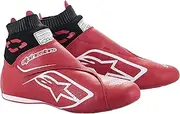 Alpinestars 2716022-321-7 Supermono V2 Shoe, RD/WH/BK 7