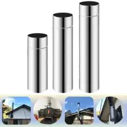 Stainless Steel Chimney Flue Liner Rigid Pipe Multi Fuel Stoves ?60mm, 200-400mm