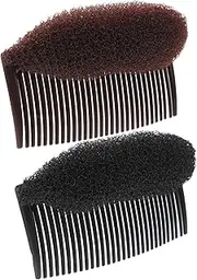 Gatuida 4 Pcs Bump Hair Padding Comb Hair Bump up Comb Curly Hairstyles Accessories Bangs Shaping Tool Padding Volume Insert Tool