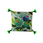 Maine & Crawford Cordelia 45x45cm Cottage Floral Cushion w/ Tassel Pillow Decor
