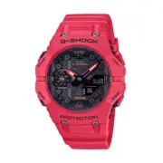 Casio G-SHOCK GA-B001-4AER Men's Analog-Digital Watch - Red Resin Strap