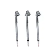 BTC 3PK Tire Gauge, Spring Pocket Clip, Calibrated From 1-100 PSI