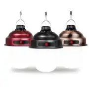 Hanging Retro Tent Lights LED Camping Lantern Rechargeable Flashlight