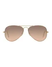 [Ray-Ban] Aviator Gradient Gold RB3025 Sunglasses
