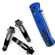 Deep Carry Stainless Steel Pocket Clip Back Clamp for Benchmade Bugout 535