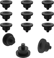 BBQration 815689 Grate Rubber Feet for Wolf Stove Parts, Rubber Grate Bumpers Stove for Wolf CT Gas Cooktop GR Series Gas Range, Suitable for Wolf Range Replacement Parts, 12 Packs