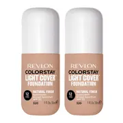 Revlon ColorStay Light Cover Foundation 30ml 320 TRUE BEIGE - 2 pack