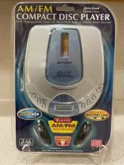 Lenoxx Sound CD-61 Portable CD Compact Disc Player AM/FM Radio Receiver NEW 2002