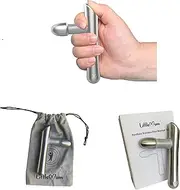 Stainless Steel Trigger Points Massage Tool, Deep Tissue T-Bar for Pressure Points, Piriformis, Gluteus, IT Band, Foot, Quadriceps and Forearm