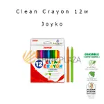 清潔蠟筆 12COLORS CRAYON CLCR-AB-12 清潔彩色蠟筆可擦