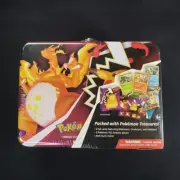 Pokemon TCG Fall 2020 Collectors Chest Tin Lunchbox 5 Booster Packs - Sealed