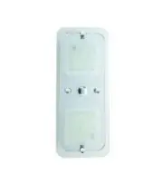 Camec LED Square Crystal 2 Section Complete With Touch Button Caravan RV Trailer