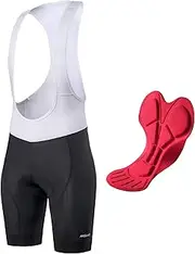 [SaZaK] Men Breathable Padded Bib Shorts Quick-Drying Cycling Shorts Bike Bib Shorts