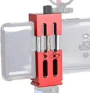 Mobile Phone Tripod Mount - Phone Holder, Clip Holder for Phone Clips, Metal Adjustable