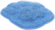 Foot Cleansing Massage Pad Non Skid Bathroom Mat with Suction Cups for Exfoliating Dead Massage Shower Accessory for Smooth and Comfortable Skin