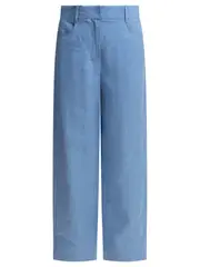 [Max Mara S] Max Mara S-Trousers Light Blue-Donna 38