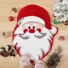 Snowman Entry Door Mat Christmas Tree Shaped Bath Mat Christmas Rug Kitchen