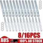 8-16 Concealed Floating Hidden Shelf Support Pins Bracket Masonry Kit Wall Screw