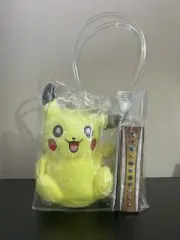 Pokémon Gift Bag Includes 2007 Pokémon Center Plush Pikachu And More !