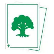 Magic the Gathering Forest Mana Apex Deck Protector Card Sleeves 105pcs UPI19935