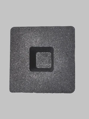 2 oz Cube Graphite Gold Ingot Mold for Gold & Silver Casting