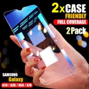2X Tempered Glass Screen Protector Fr Samsung Galaxy S20 S21 FE A04S A14 A34 A22