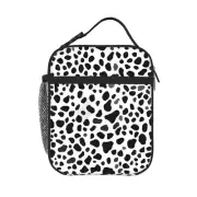 Black Spot Lunch Box - Insulated Lunch Bags For Women/Men/Girls/Boys Detachab...