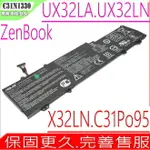 ASUS UX32LA BX32LA 電池 華碩UX32LA UX32LN C31N1330 C31PO95 0B20-00-70200 UX32LA-R310 UX32LN-R411 UX32LA-R300