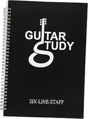 KAILIKETIY Coil Music Book for Guitarists Fade-resistant Score Notebook A4 Format