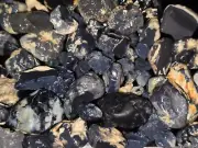 Lightning Ridge BLACK POTCH Suitable for OPAL BACKING or Lapidary Practice