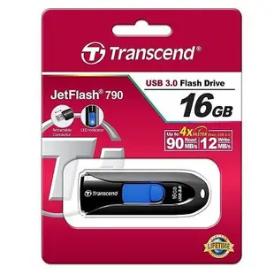 TS16GJF790K Transcend 創見 16G  USB 3.1 高速介面伸縮隨身碟