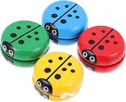 4pcs Yo-yo Educational Balls for - Outdoor Mini Mini Educational Plaything Wooden