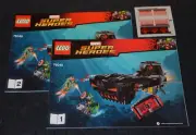 76048 INSTRUCTION BOOKLET & ORIGINAL STICKERS ONLY For Set # 76048 ~ Lego Marvel