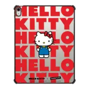iPad Air 13-inch (M2/M3) iPad Impact Case Hello Kitty Graphic Logo iPad Case