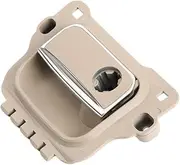 BWPEXZ Car Glove Box Lock Handle Accessories Toolbox Switch Cover Car Interior Accessories Compatible with W222 S-Class(Beige)